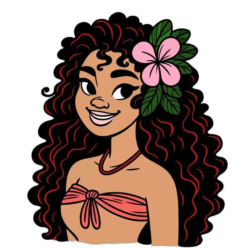 hawaiian black woman