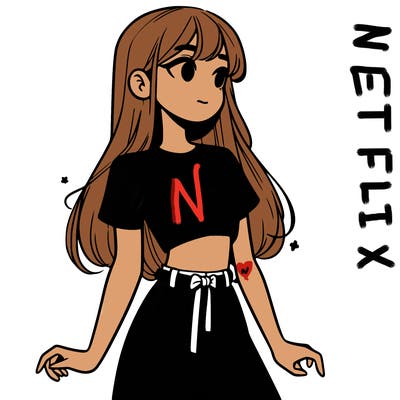 girl in a cute crop top