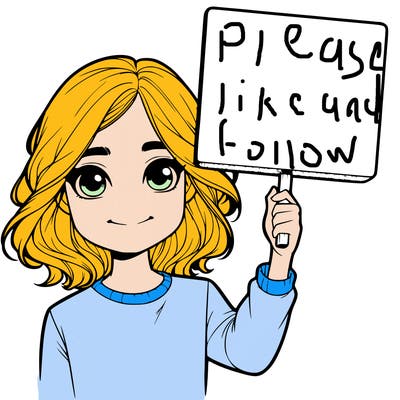 realistic girl holding up a sign