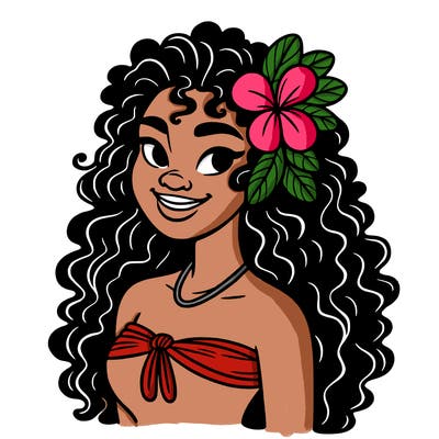 hawaiian black woman