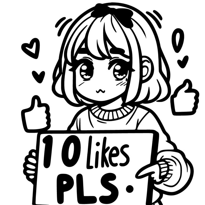 girl with sign that says 100 likes pls