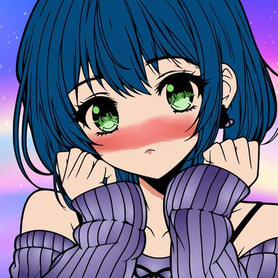 beautiful anime girl