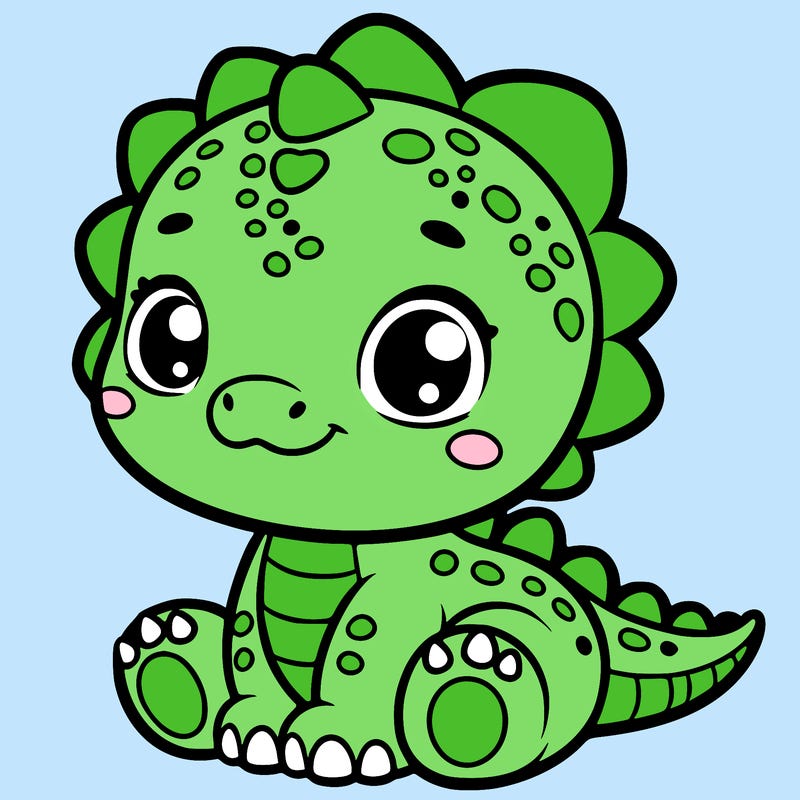 cute baby dinosaur