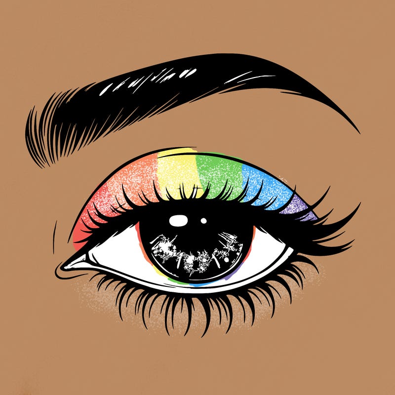 eye closed realistic