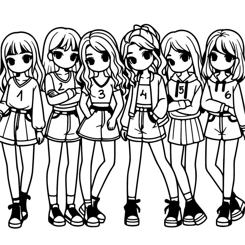 teenage girl squad