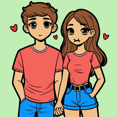 boyfriend and girlfriend