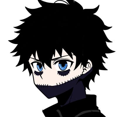 anime guy with short hair