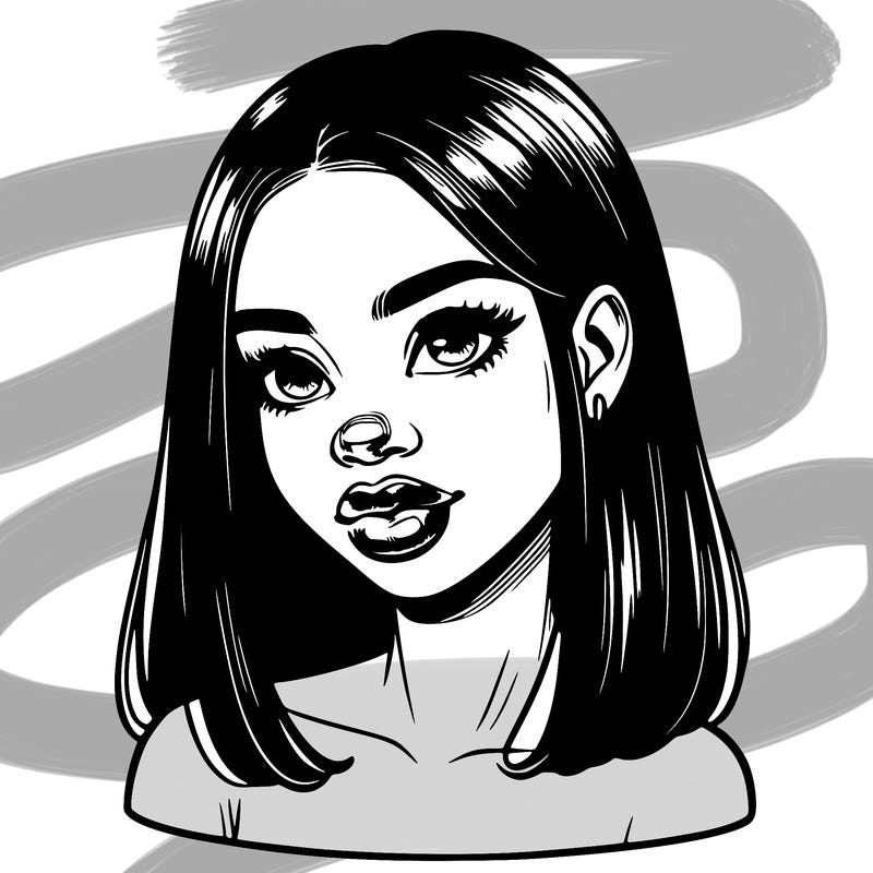 realistic black girl