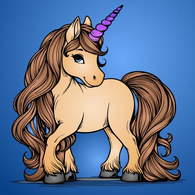 realistic unicorn