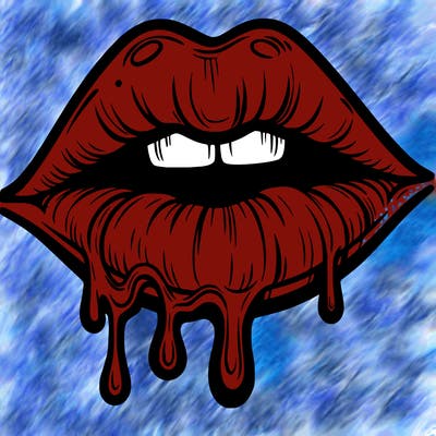 lips that look realistic and drip