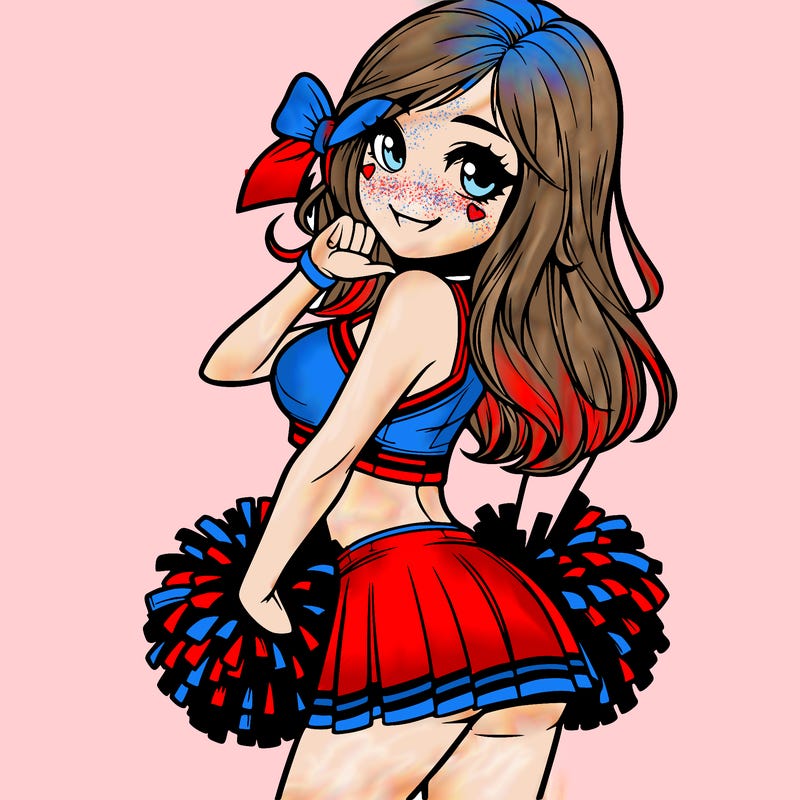 realistic cheerleader
