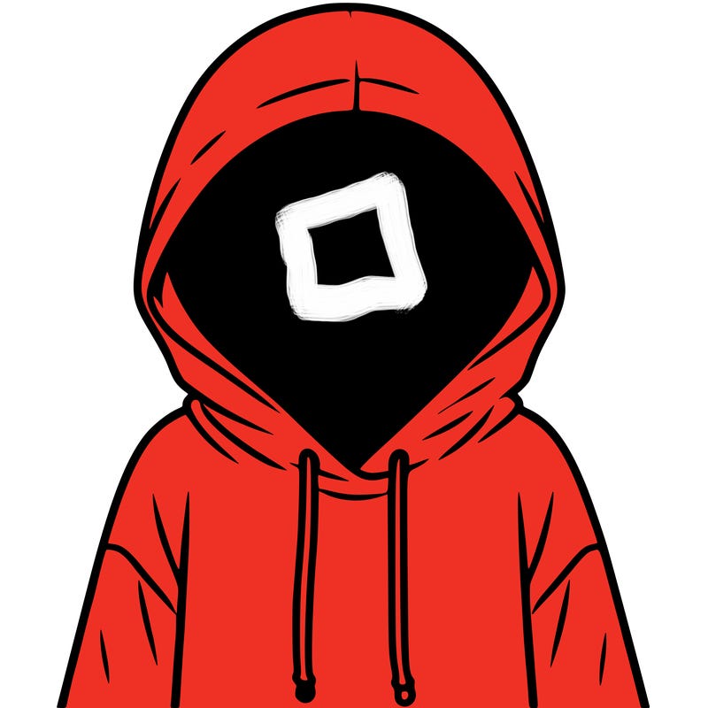 faceless girl in hoodie