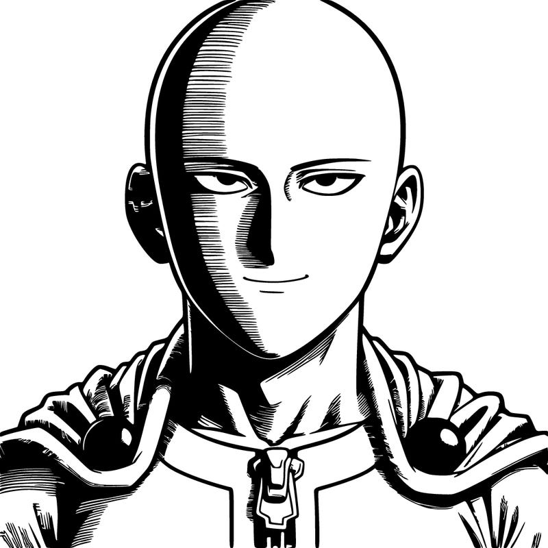 realistic saitama