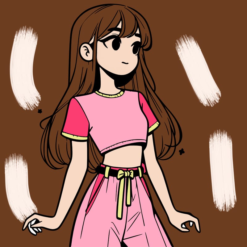 girl in a cute crop top