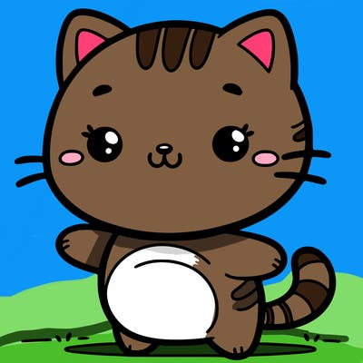 cartoon cat