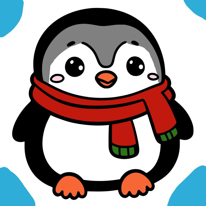cute penguin