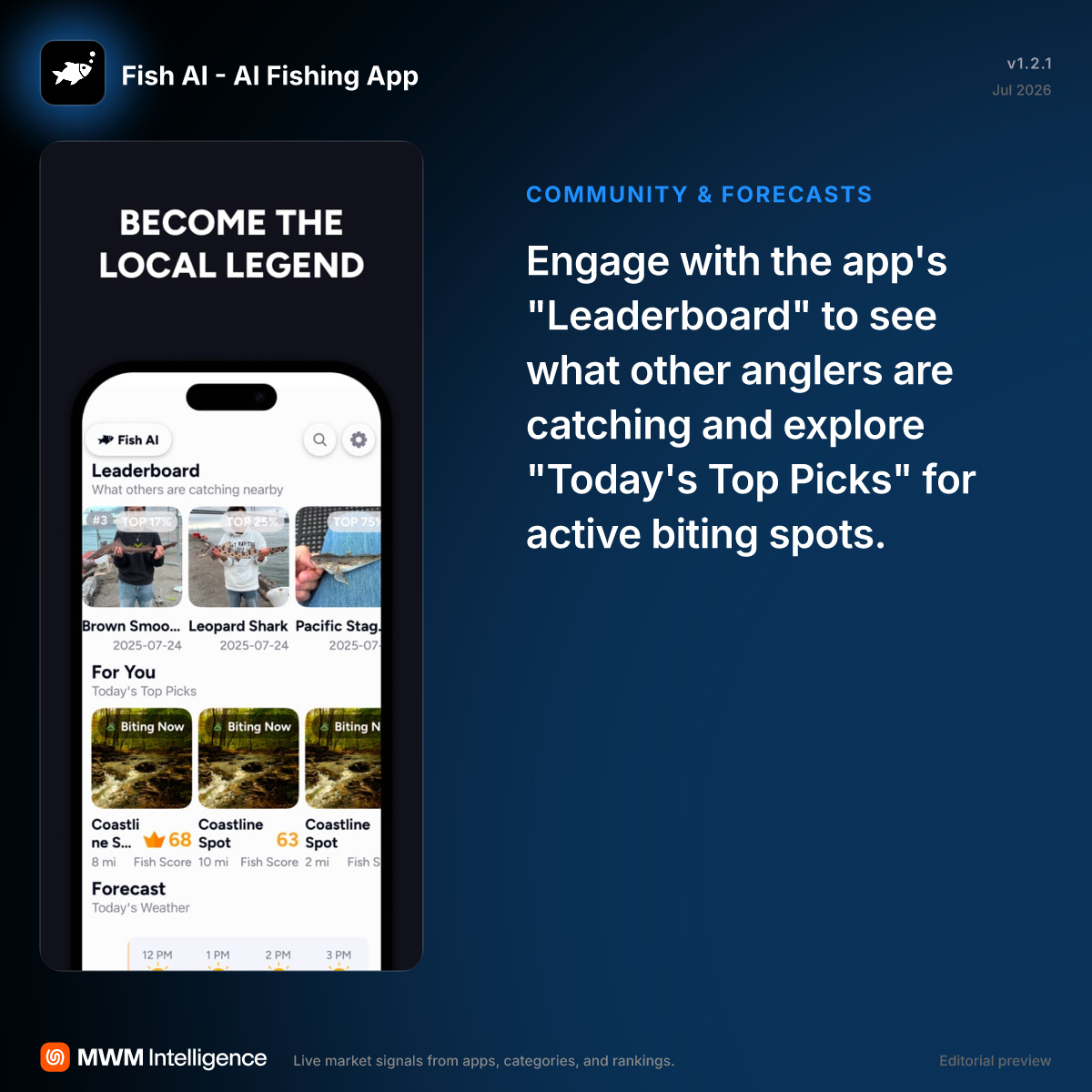 Fish AI - AI Fishing App - Sports App | MWM