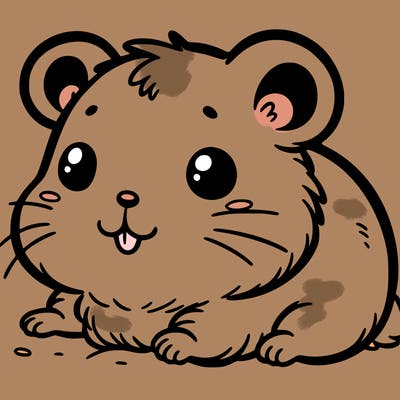 baby hamster