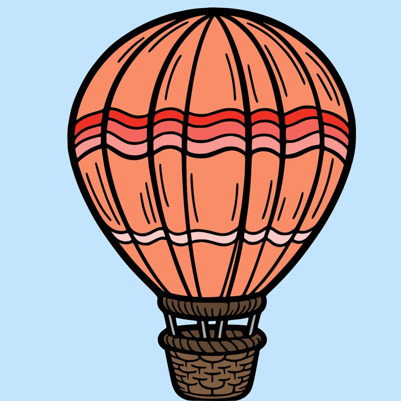 hot air balloon