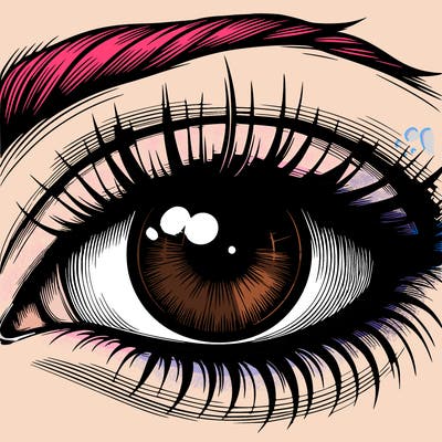 realistic eye
