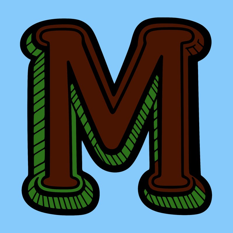 the letter m