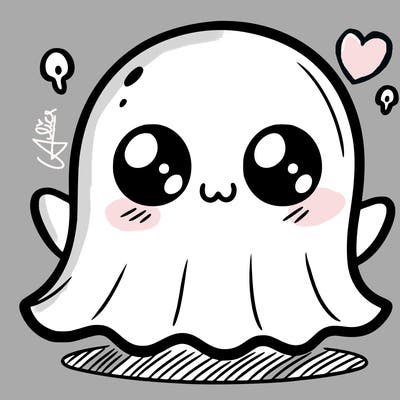 cute ghost