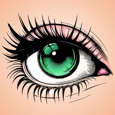 realistic eye