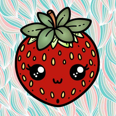 cute strawberry