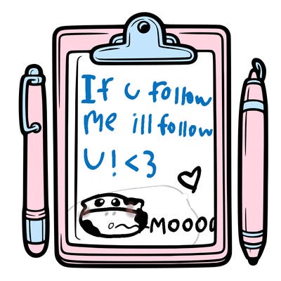 blank clip board with pen