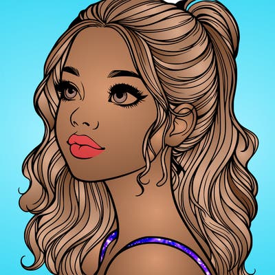 beautiful realistic girl