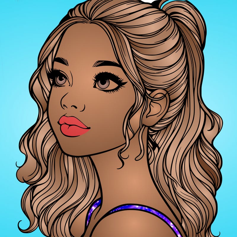 beautiful realistic girl