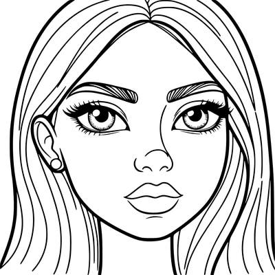 female face