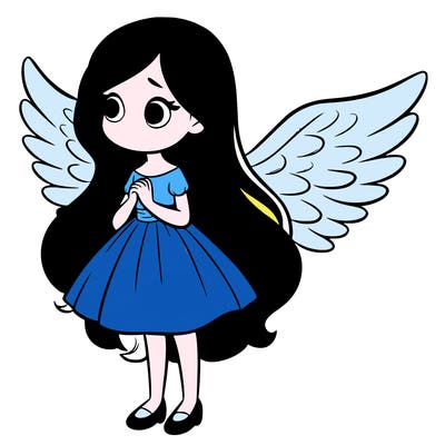 girl with wings