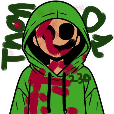 faceless girl in hoodie