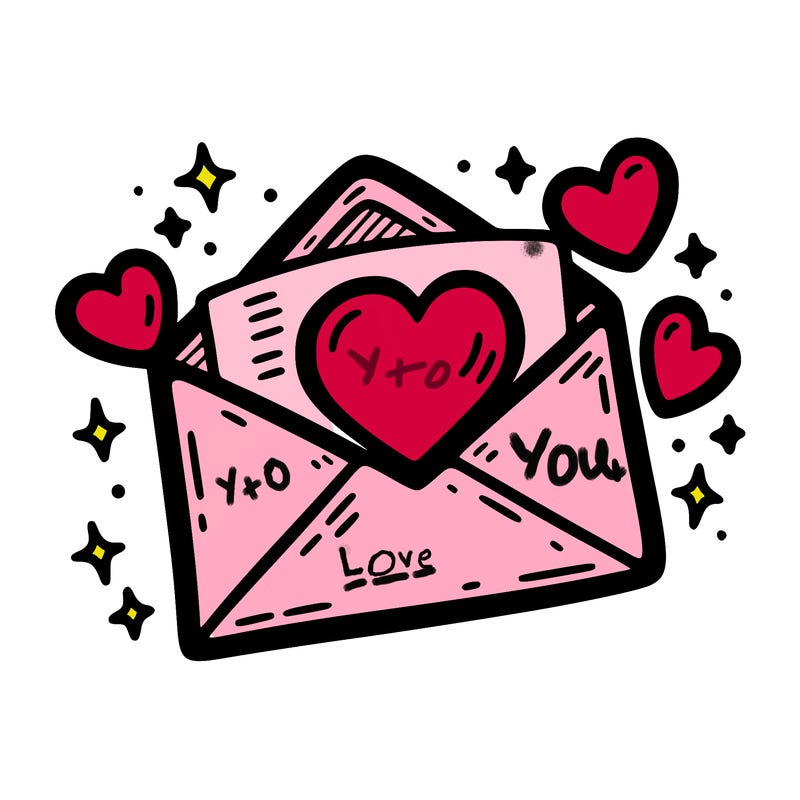love letter envelope