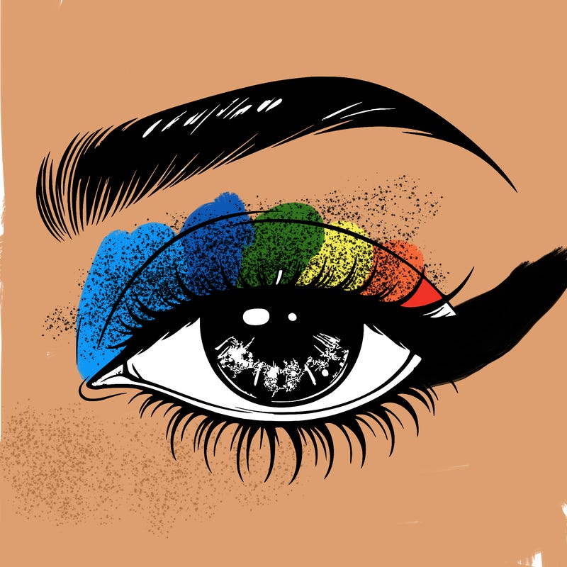 eye closed realistic