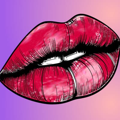 realistic lips