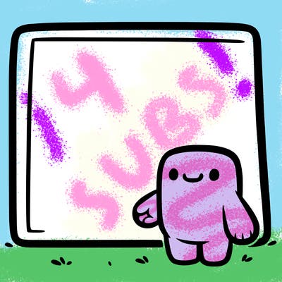 big blank piece of paper