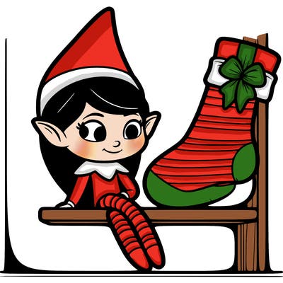 elf on the shelf girl