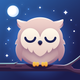 Rain Sounds App: Sleeping Owl