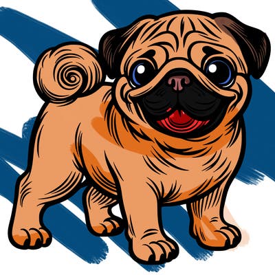 pug dog