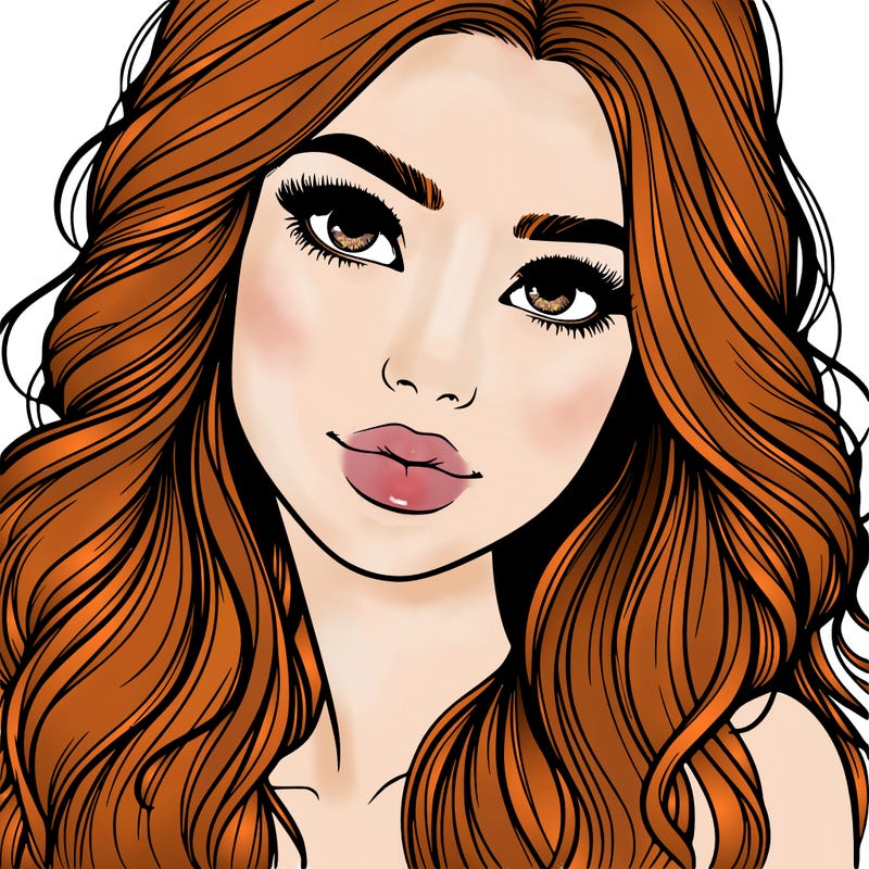 beautiful realistic girl