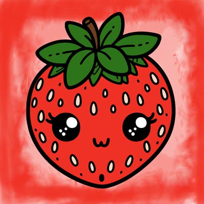 cute strawberry