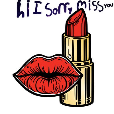 lips and lipstick