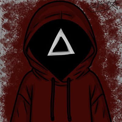 faceless girl in hoodie