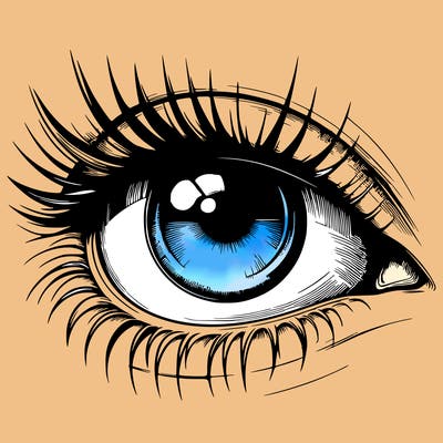 realistic eye