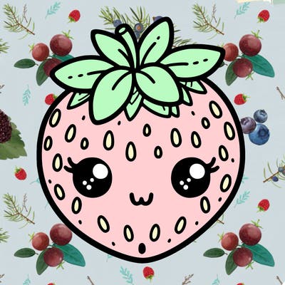 cute strawberry