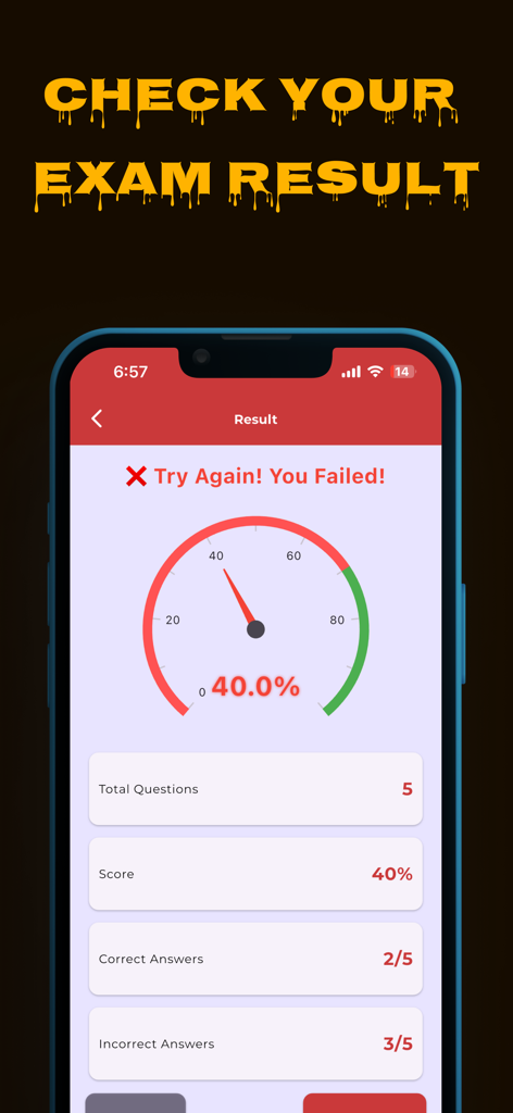 Medical Laboratory Prep 2025 - Página de resultados del examen que muestra el desglose de la puntuación y los análisis de rendimiento.