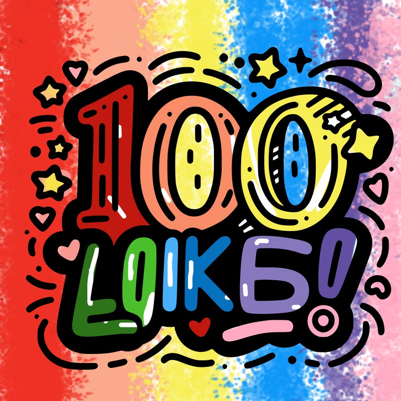 100 likes!