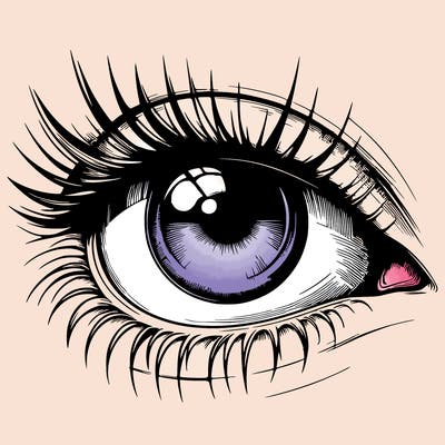 realistic eye